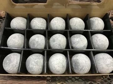 Υπαίθριες γκρίζες κεραμικές διακοσμητικές πέτρες BP-154G Permacoal 3 εστιών αερίου» σφαίρες πυρκαγιάς